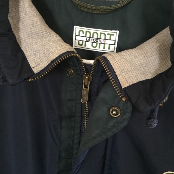 SOLD Lacoste sport Devanlay thick lined zip jacket - Picture 2 of 8